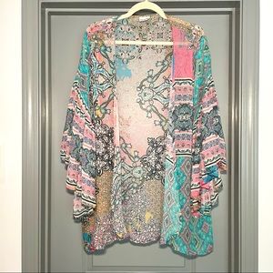 Saachi Floral Kimono Anthropologie